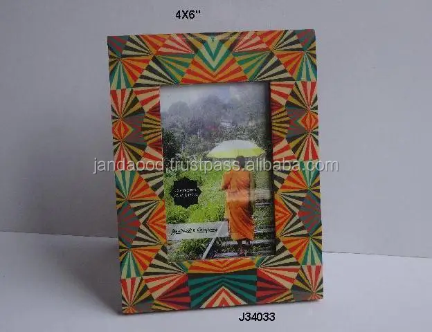 
Multi-colour geometric patterns Mosaic Photo Frame available in all Photo Sizes 