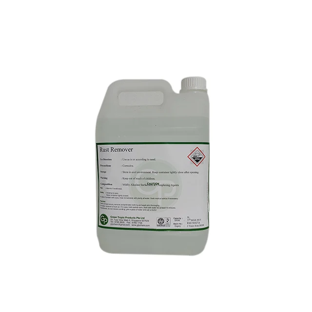 
Singapore GTP 105 Surface Rust Remover With Acid and Corrosion Inhibitors 