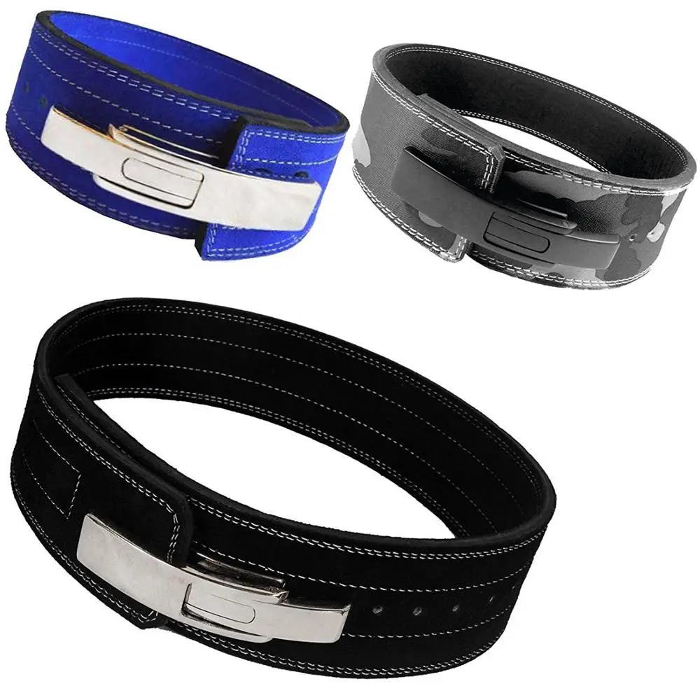
Weight Lifting Bodybuilding Leather Lever Power Belt 4