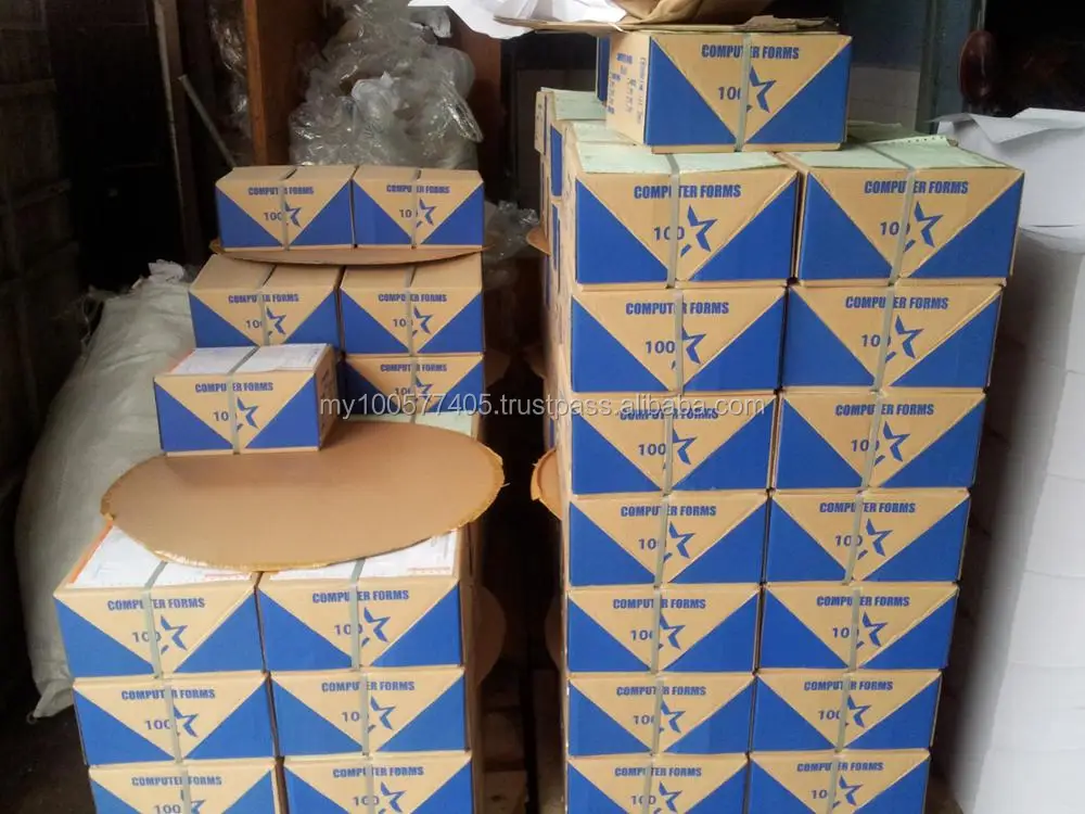 
9.5 * 11 inch 4 ply computer forms carbonless ncr paper 