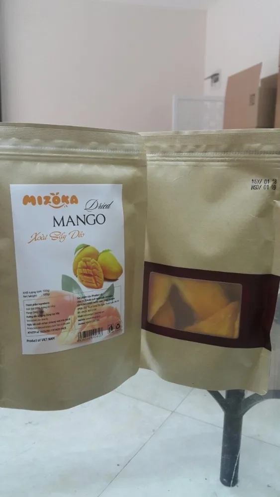 Soft dried Mango best Quality and Less Sugar dried mango chips