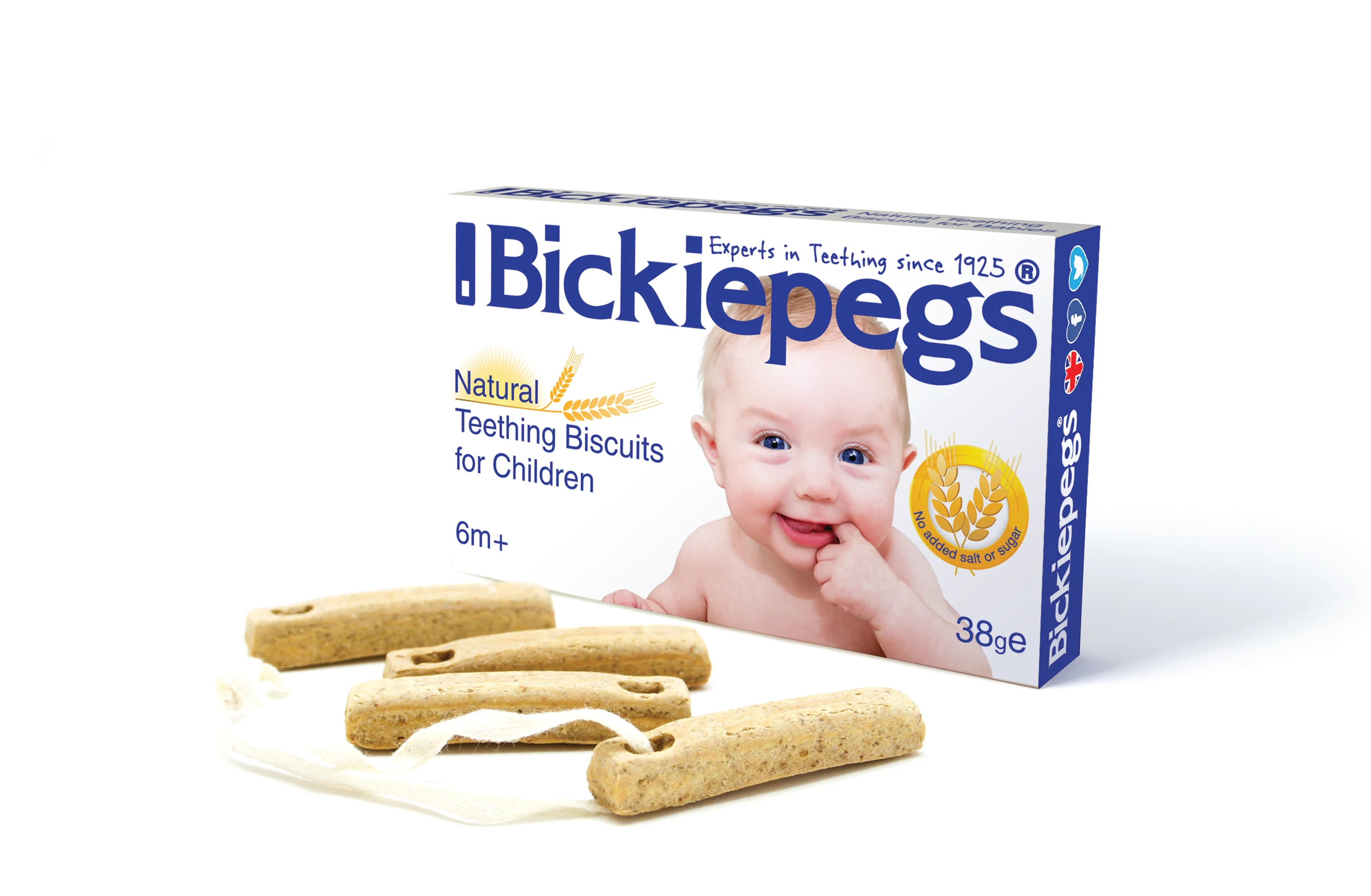  Bickiepegs детское печенье для прорезывания зубов уход за