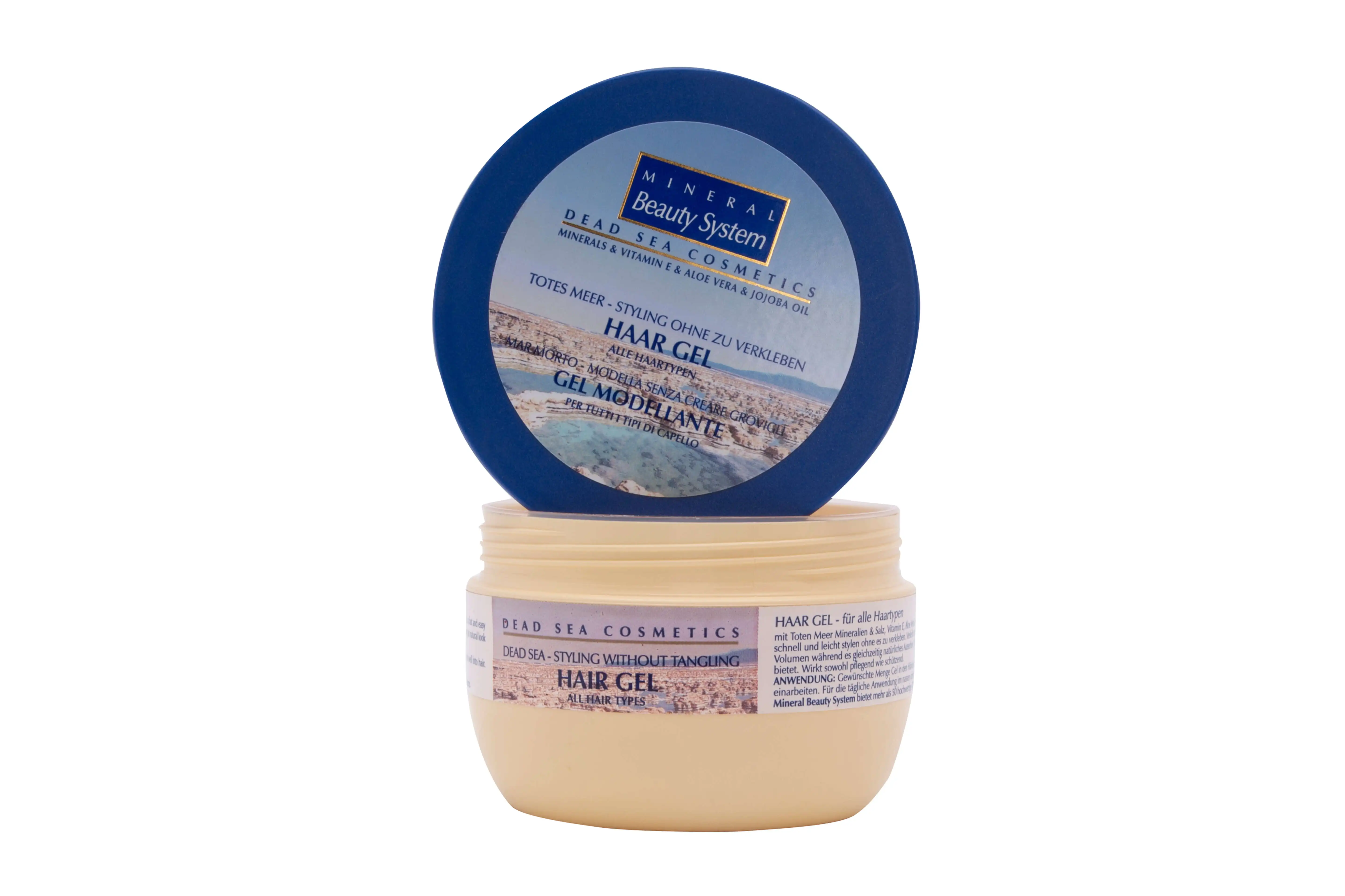 
Private Label Dead Sea Mineral Hair Styling Gel for all hair types - Dead sea cosmetics from Israel 