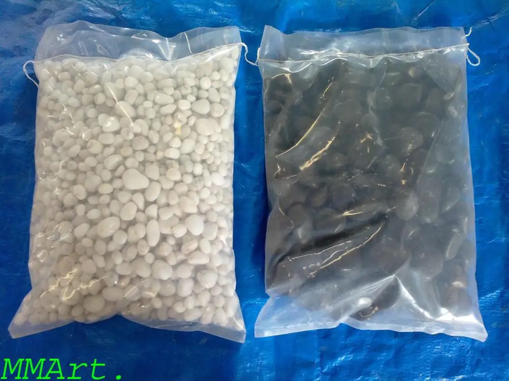 Small white pebble For fountain decoration stone pebbles wholesaler in India  luxury white round pebble stone financial
