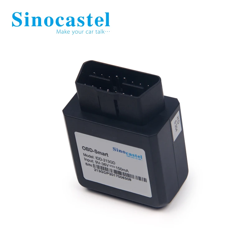 Sinocastel IDD-213GD 2G Car Tracking Device with Diagnostic Trouble Code Scanner OBD ii GPS Tracker