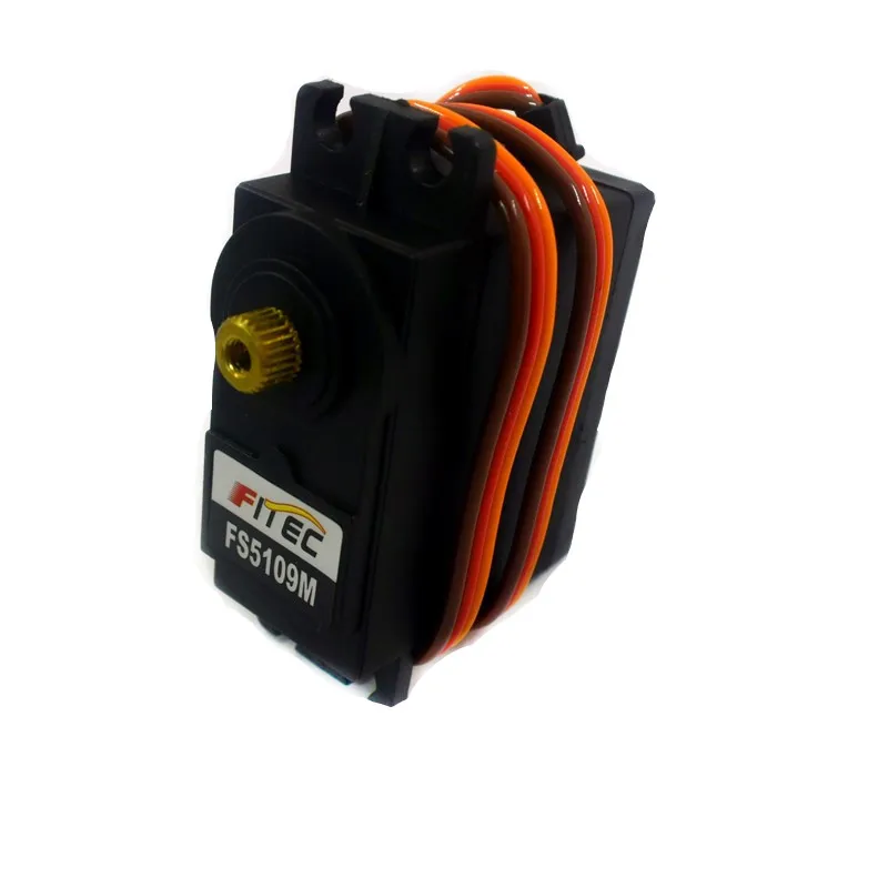 china servo motor suppliers FS5109R 360 degree 10k gcar clutch servo rc car steering servo