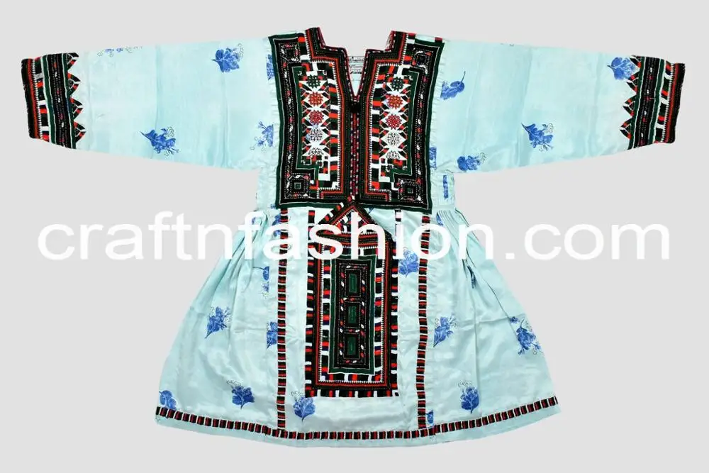 Женское вышитое традиционное платье Kuchi-платье Kuchi с ручной вышивкой-традиционное платье Kuchi