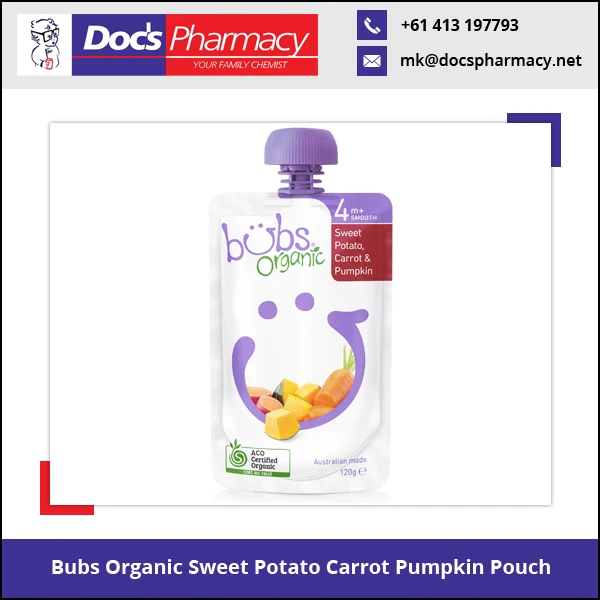 
Bubs Organic 4+ months Instant Ready to Eat Baby Food 