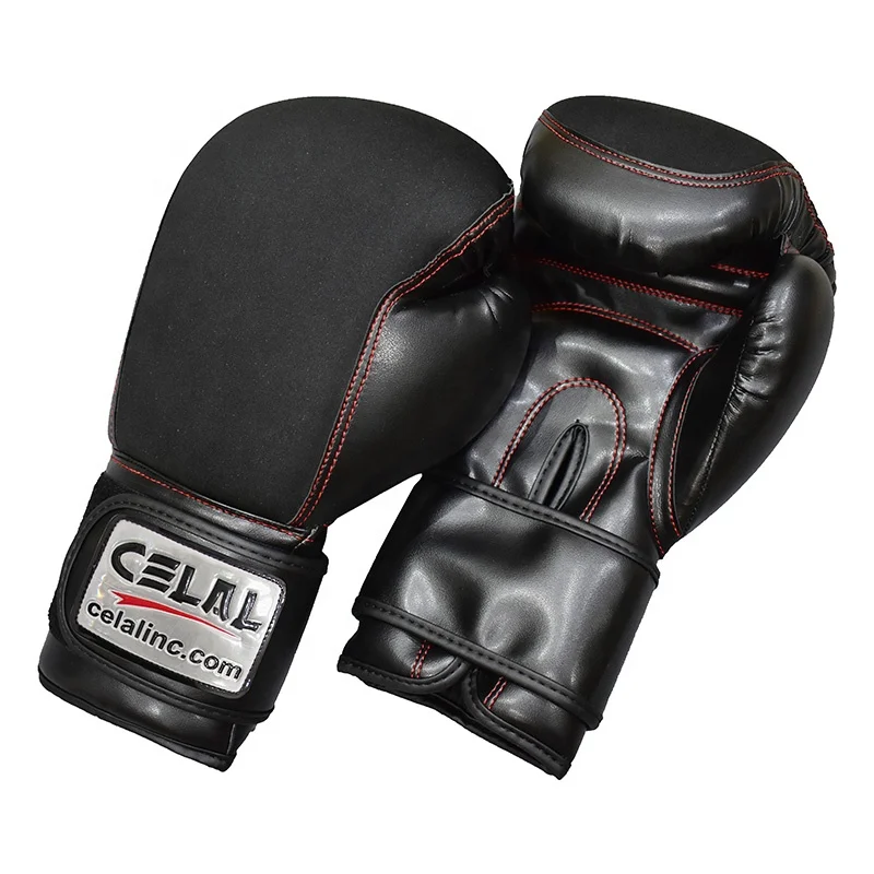 Professional Boxing Training Gloves 12oz 16oz Custom Design real leather Boxing Gloves