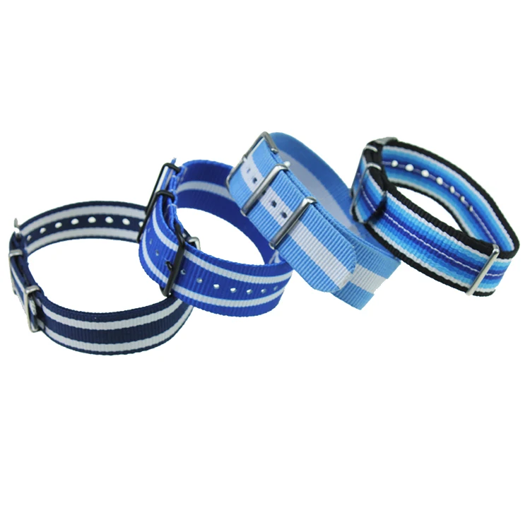 
High Quality Military Sport Fabric Nato Wrist Watch Straps 