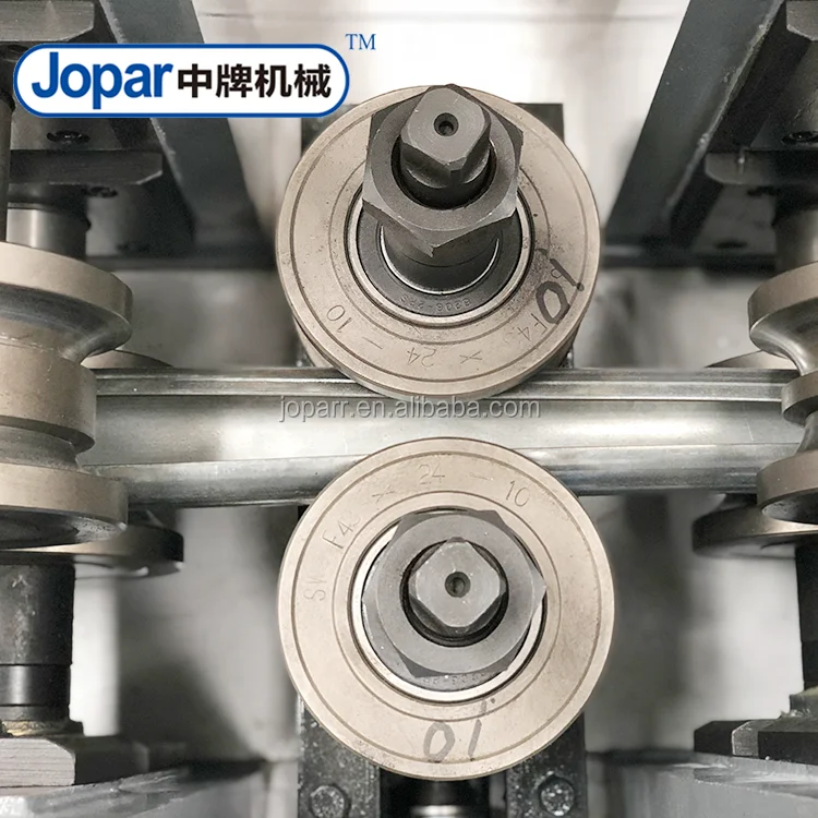 Motorcycle flexible exhaust system stainless steel 316L pipe making machine / Industrial tube mill