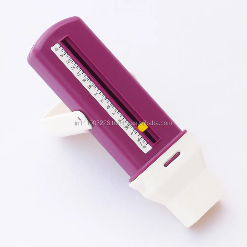 Peak Flow Meter Enables objective measurement of Peak Expiratory Flow to monitor Asthma or Lung Performance