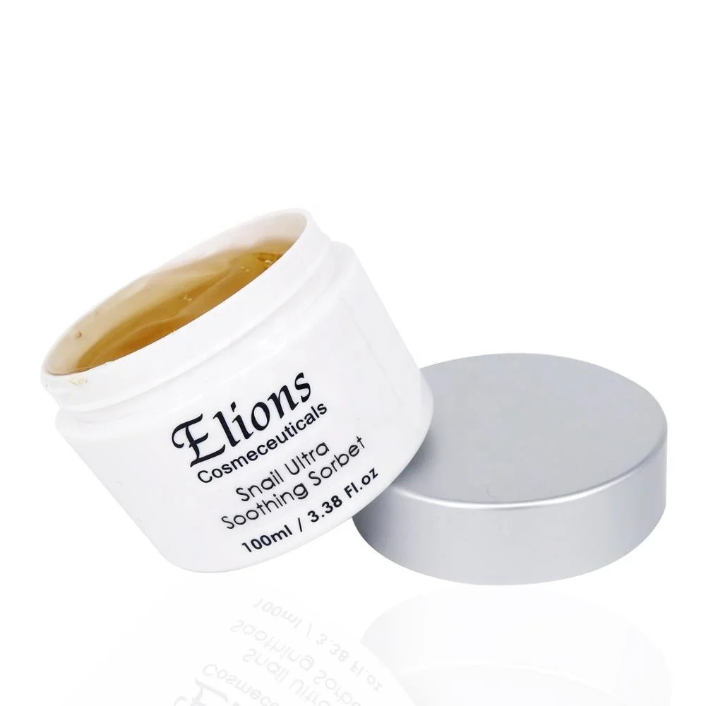 Ultra Soothing Anti-Wrinkle Firming Snail Slime Botanical Extract Facial Gel Mask Moisturizing Skin Repair Water Main Neck