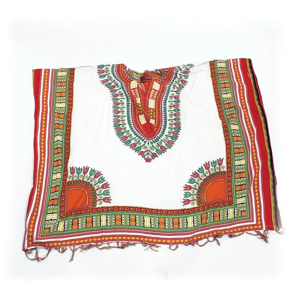 Unisex Tribal African Shirt Dress Men Women Dashiki Print Hippie Style kaftan 100% Cotton Ladies Custom Dashiki Shirt Wholesale