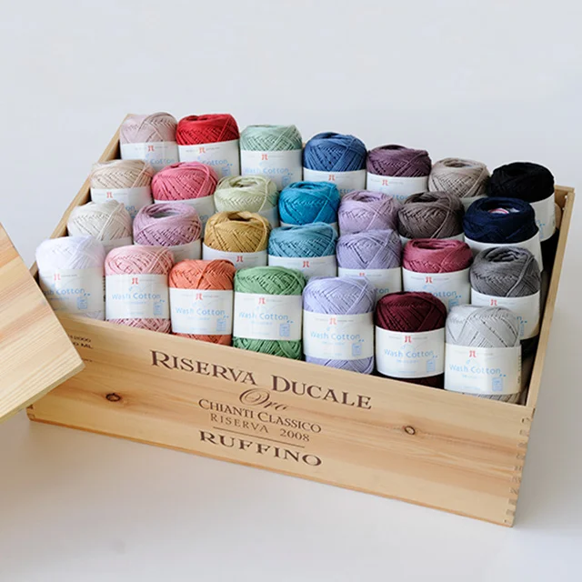 
Japanese Elegant Shine Colorful Soft Cotton Yarn With Good Price 