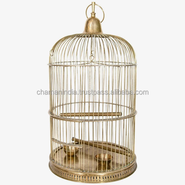 Vintage Iron Bird Cage (50043111029)
