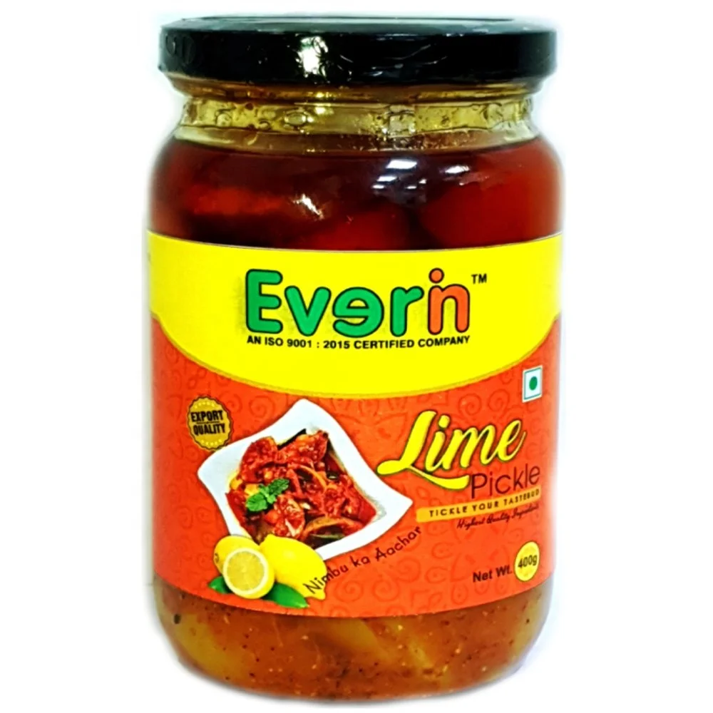 
Lime Pickle 400g in Glass Jar 
