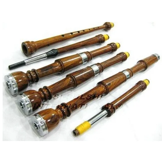 SI - GREAT HIGHLAND BAGPIPE SET ( ROSEWOOD )