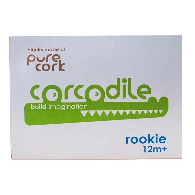 
Corcodile Rookie Set Cork Toys 100% Eco Friendly and Safe For 1 Years Old Kids 