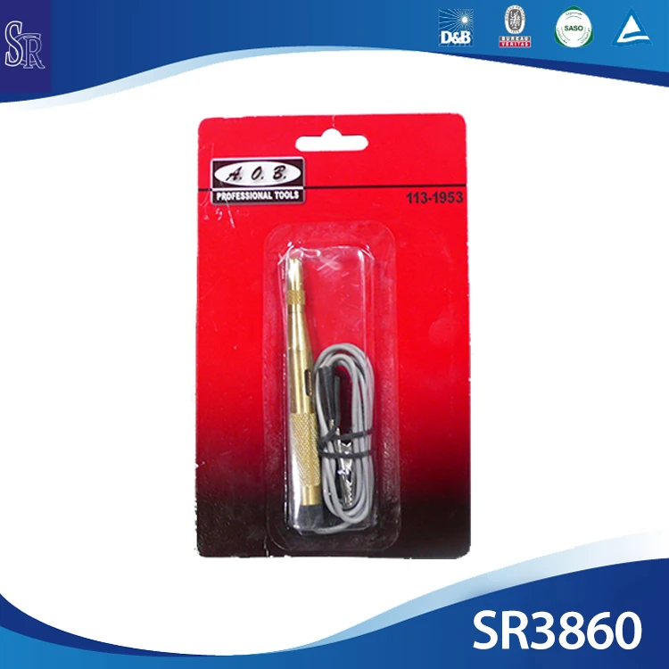 Taiwan AUTOMOTIVE 6V-12V DC iron circuit line tester for cars