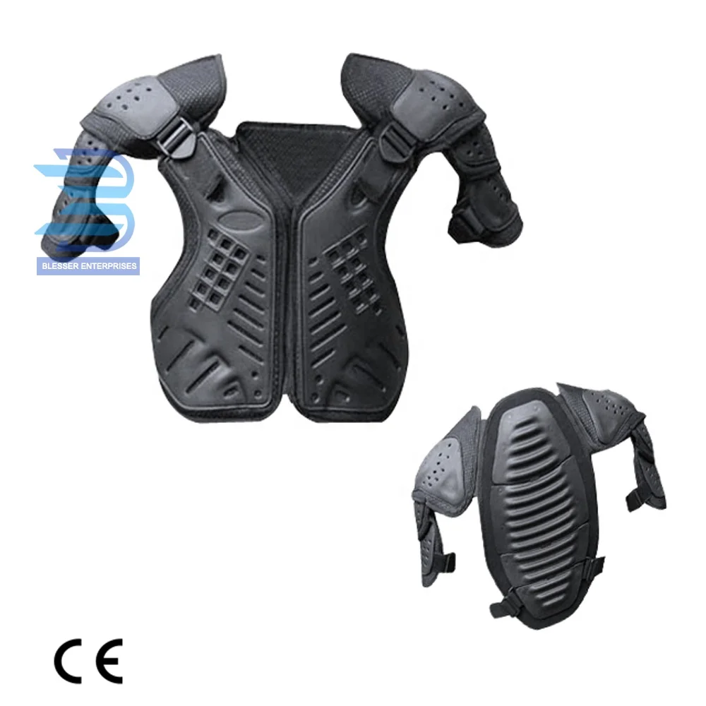 Motorcycle Riding Armor Full Body Protective Jacket Guard Motocross Gear Shirt Black Motorcycle & Auto Racing Sportswear Adults