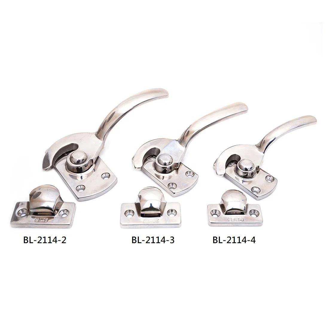 BL-2114-2 Stainless Steel Air Tightness Compression Latch Revolving Door Airtight Handles