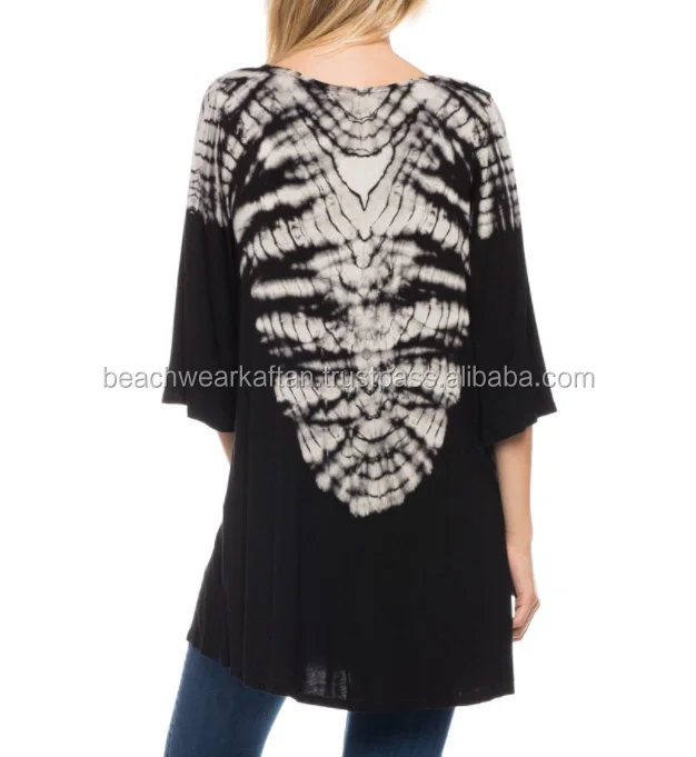 
Buy Online Cheap & Comfortable Dresses For Ladies Wear Rayon Tie Dye Dress 