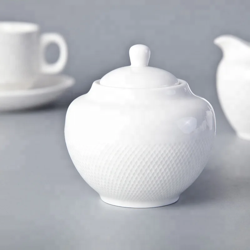 Customizable Hotel Elegant White Porcelain Dinnerware Sets