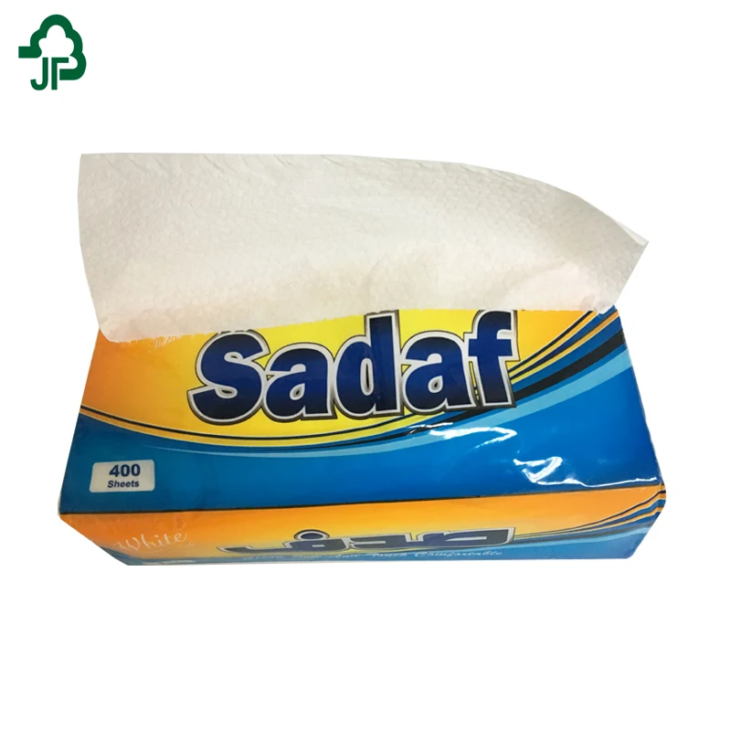 Custom Logo Colored Packing Pure Wooden Pulp Soft Pack Facial Tissue Paper