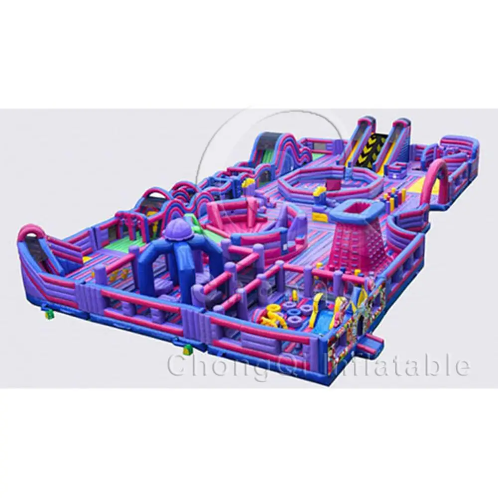 inflatable huge trampoline indoor amusement theme park inflatable fun park for sale