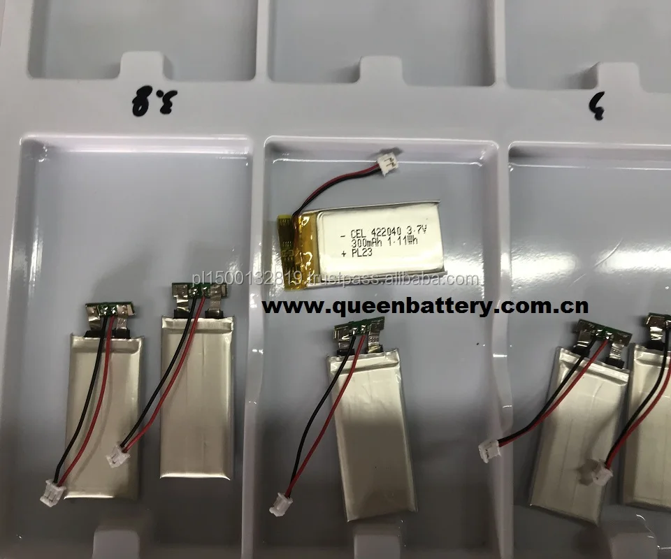 LI-PO LI-POLYMER 422040 3,7 v 300mah аккумуляторная батарея с pcb 1A для цифровых продуктов