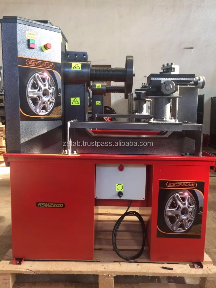 
Rim Straightening Machine with Lathe System + SUS 