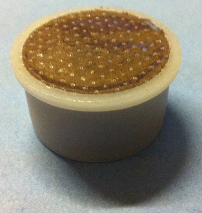 Compatible coffee capsules empty aluminium and home compost high quality