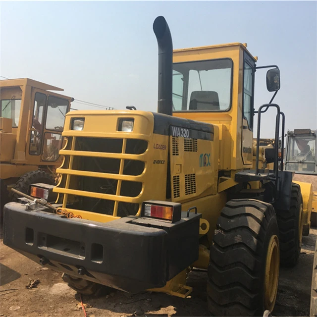 USED komatsu wheel loader second hand wa320-3 komatsu