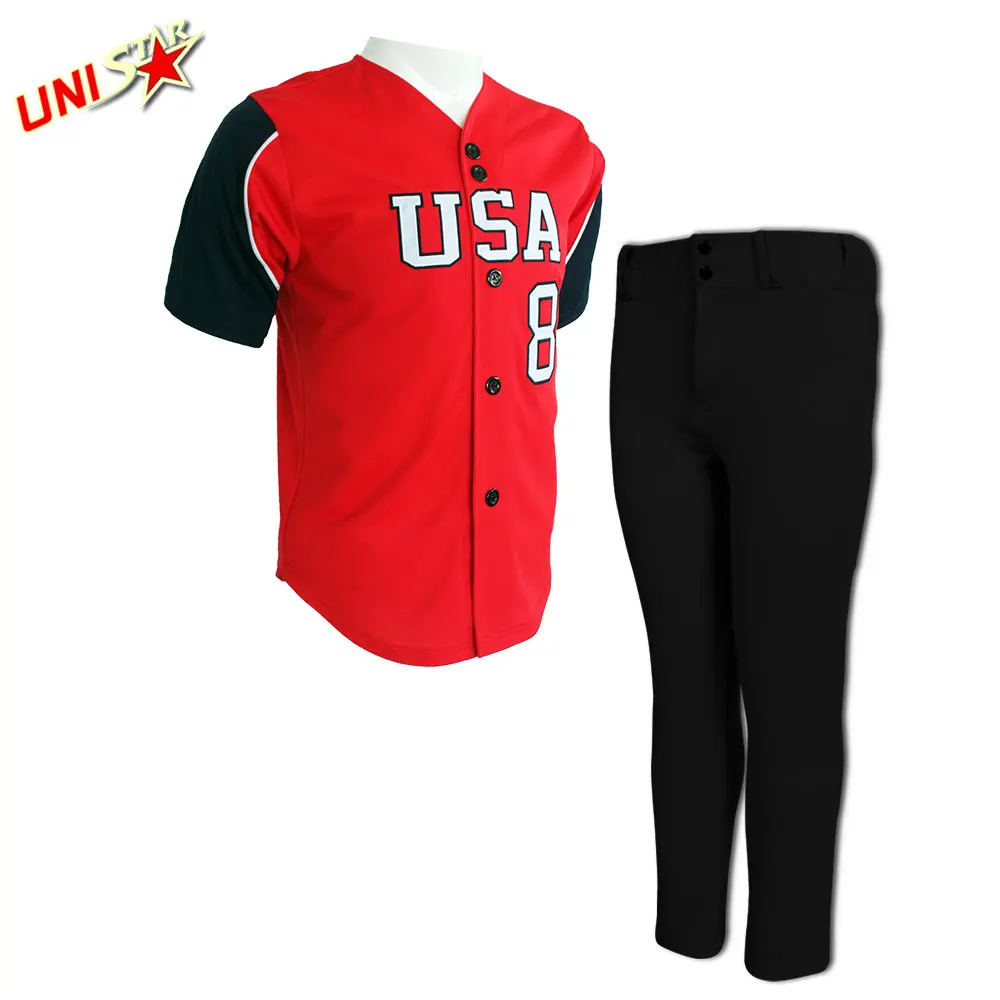 Custom Sports Wear Baseball Uniform