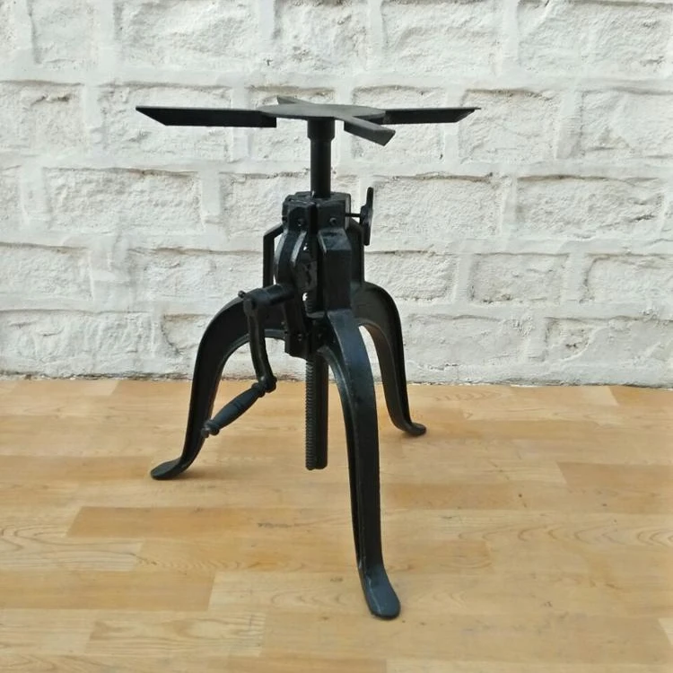 Industrial Bar Crank Table base,Crank Cafe Table Base