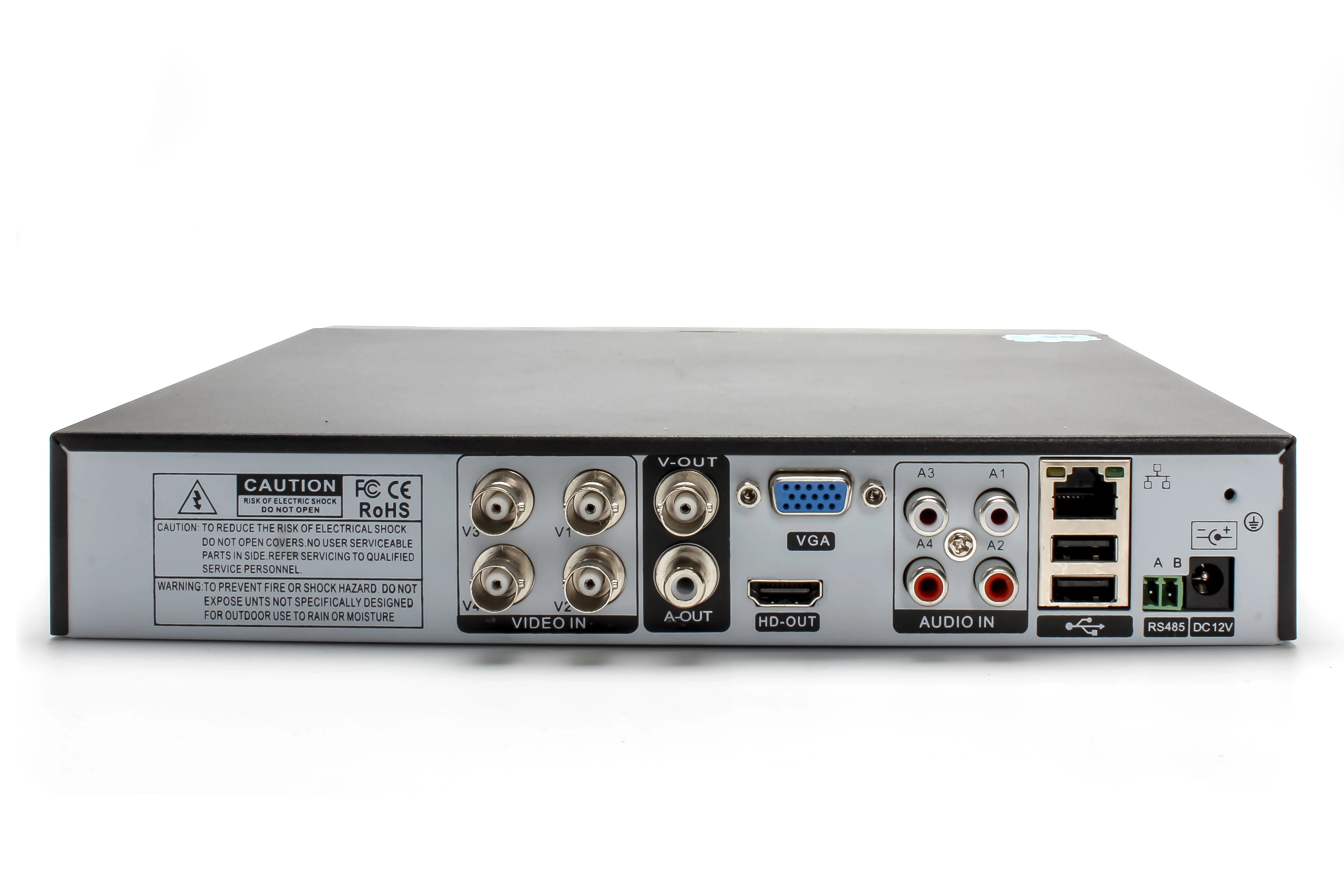 Hot sell Gevilion 4CH 4K 5MP TVI CVI AHD IP CVBS DVR HD Hybrid CCTV 5 in 1 XVR Dahuai