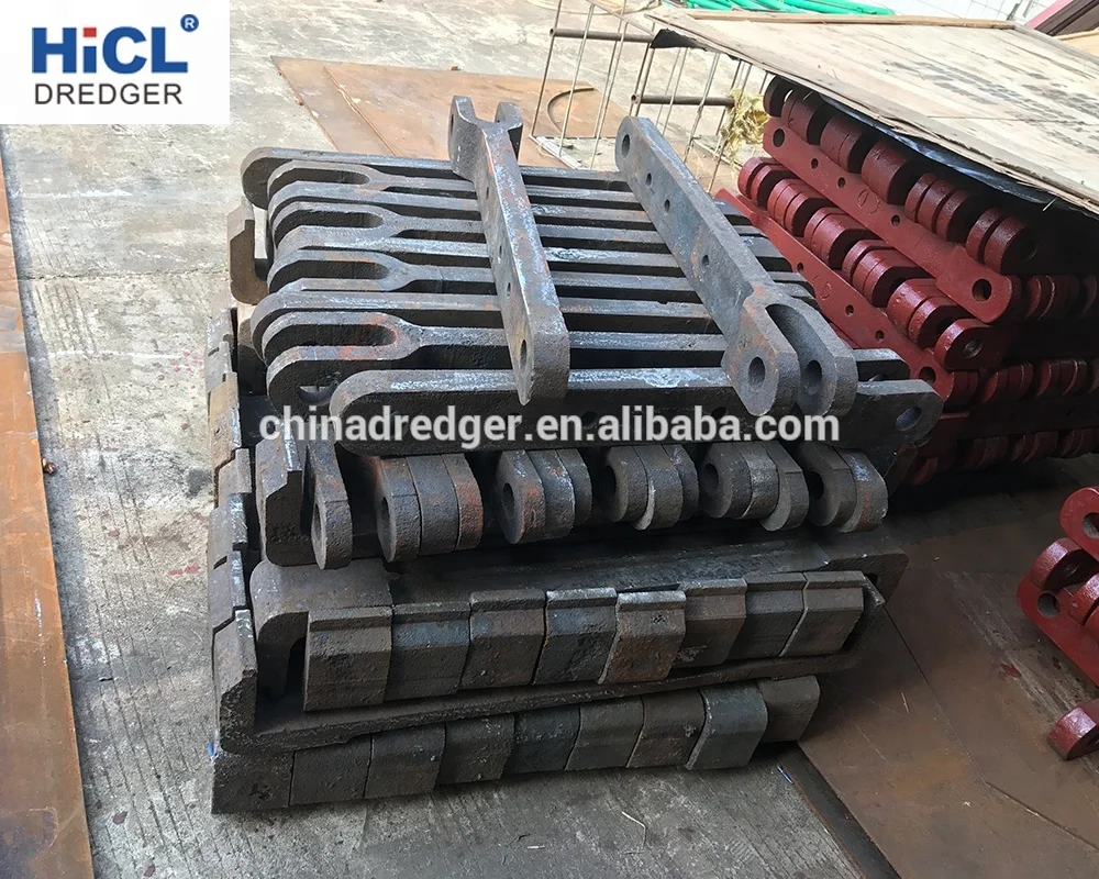 China HICL HBC400 400m3/h bucket chain river sand/gold/diamond dredger/dredging machine