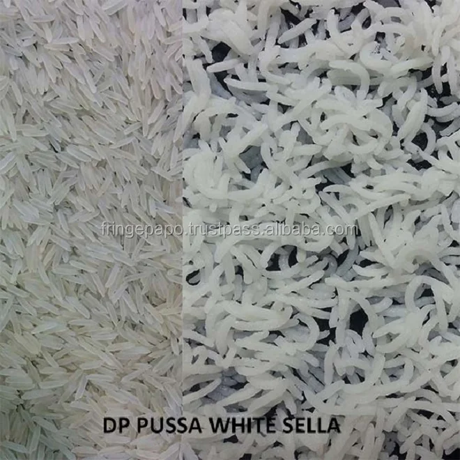 White Sella Pusa Basmati Rice