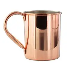 Good design 450ml wholesale stainless steel double wall mugs cups custom printing moscow mule mug