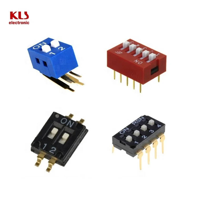 Good quality 190 KLS brand 3 pin smd dip switch