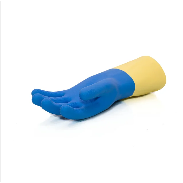 European standard rubber gloves Malaysia thick anti slip sweat absorb inner cotton lining gloves for car repair maintenance DIY