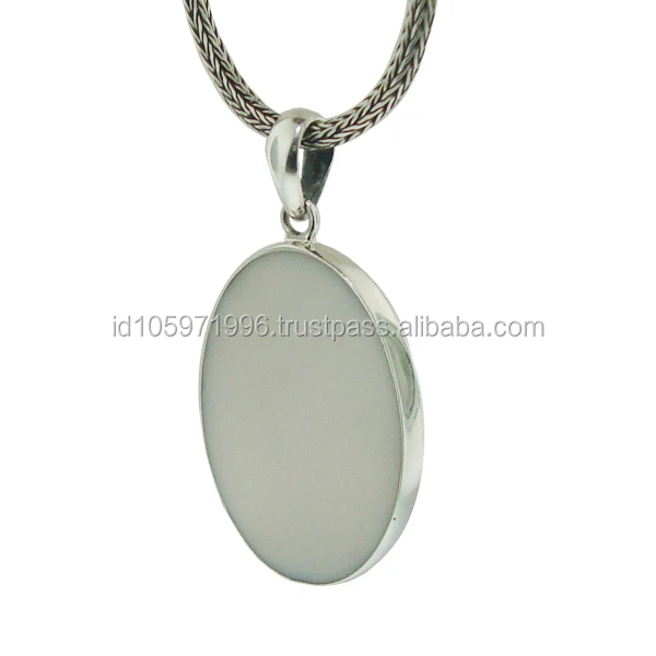 
Bali Silver Tree of Life Pendant with Mother of Pearl 