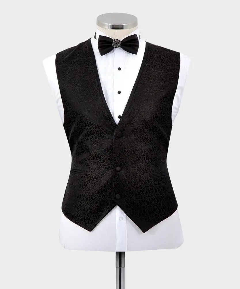 Black Patterned Tuxedo