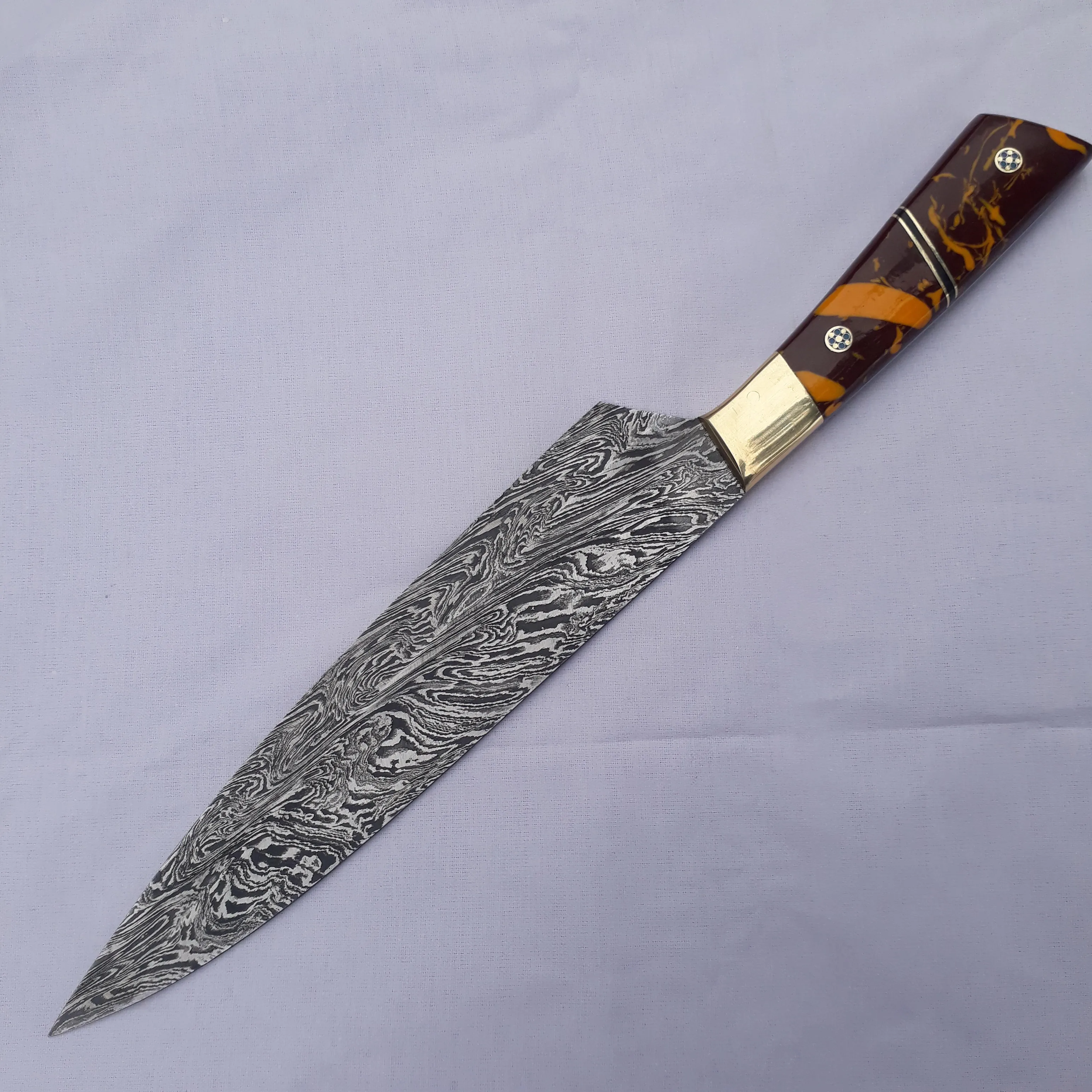 Damascus Kitchen Knife