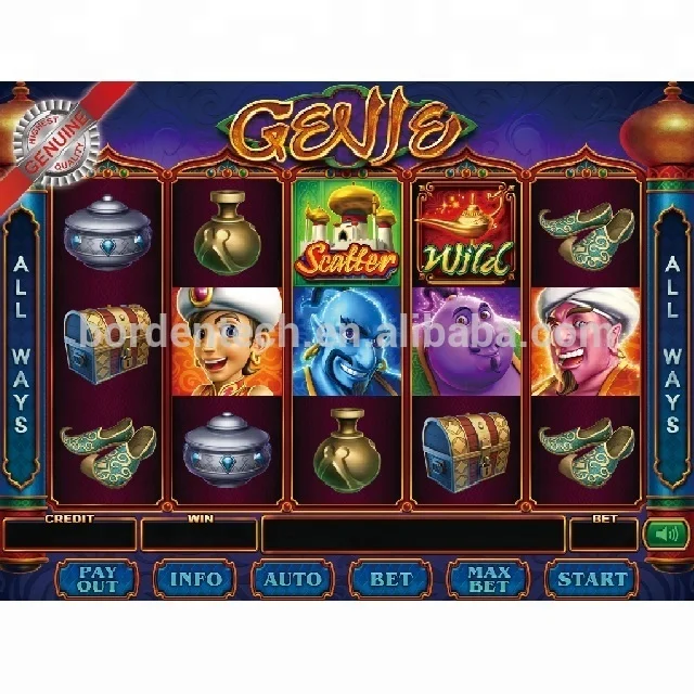 Taiwan tragamonedas juego - Genie juego maquina video juego al azar arcade pcb