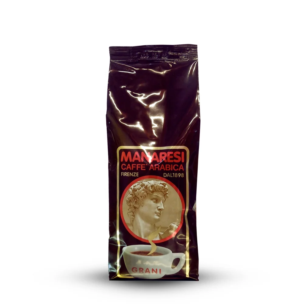 
Coffee bag 500g Italian espresso arabica and robusta coffee 