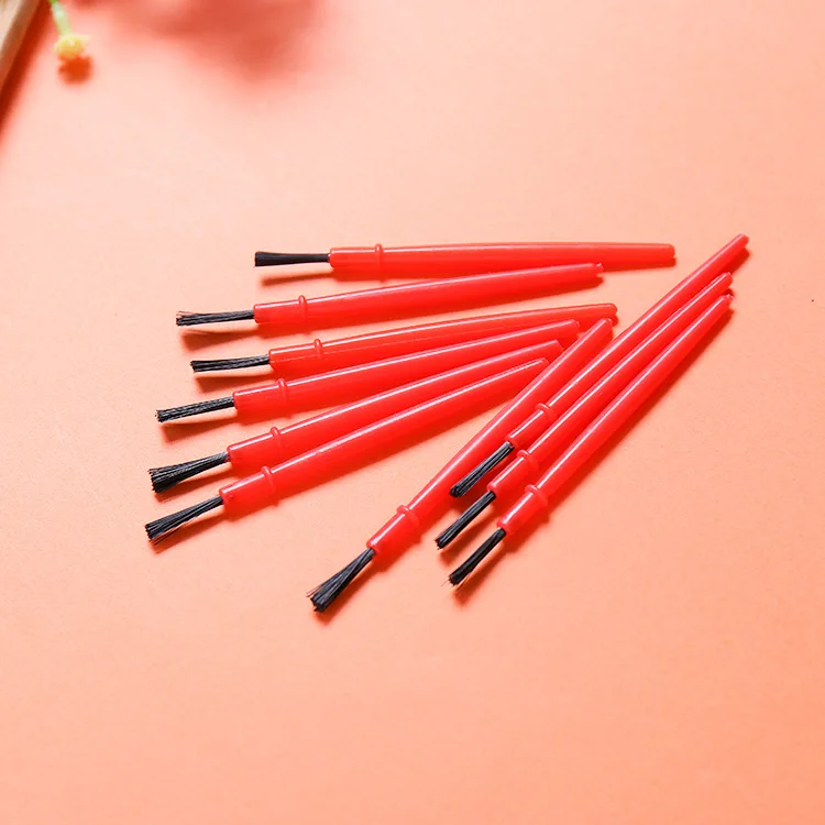 Дешевые Маленькие Кисти Пластиковые кисти DIY Детский рисунок ручка мини художник краска кисть