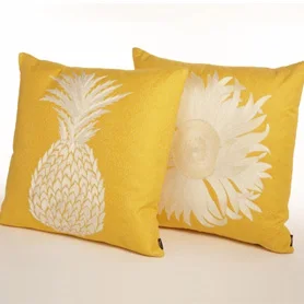 CUSHION COVER WITH EMBROIDERY WORK FOR HOME/HOTEL DECORATION ON SALE