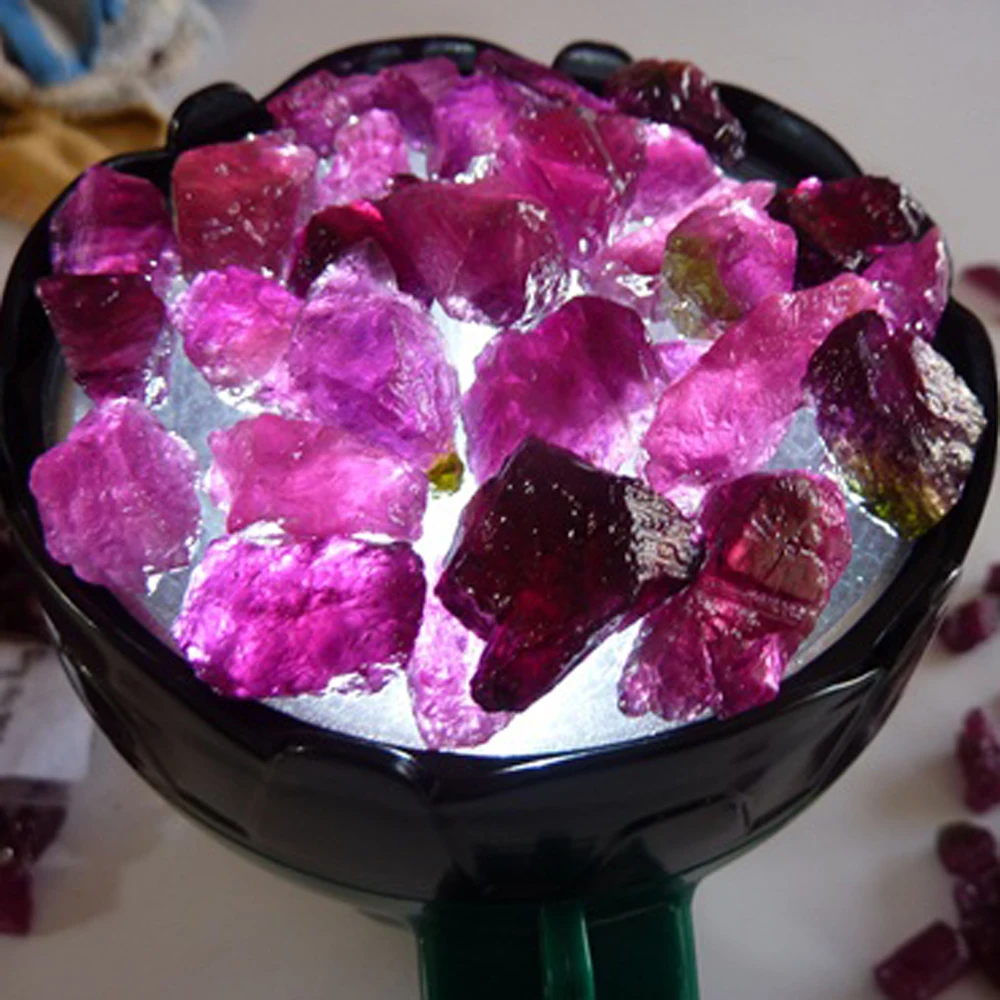 Light Pink Tourmaline facet grade clean stones